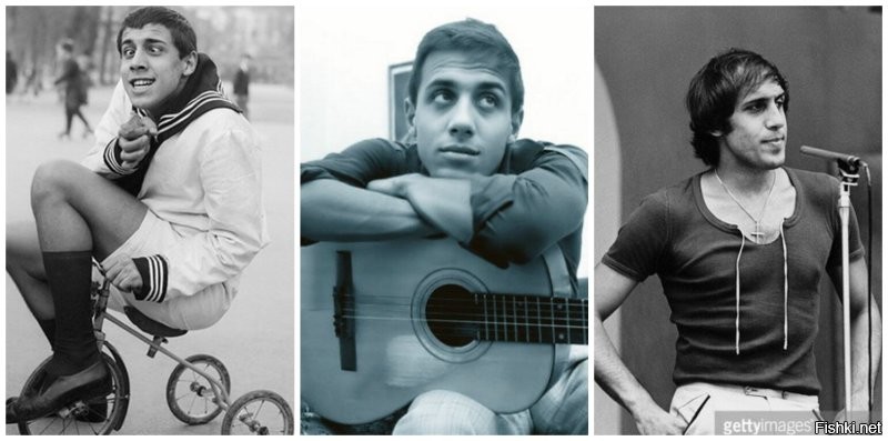 По молодости он считался симпатичным.