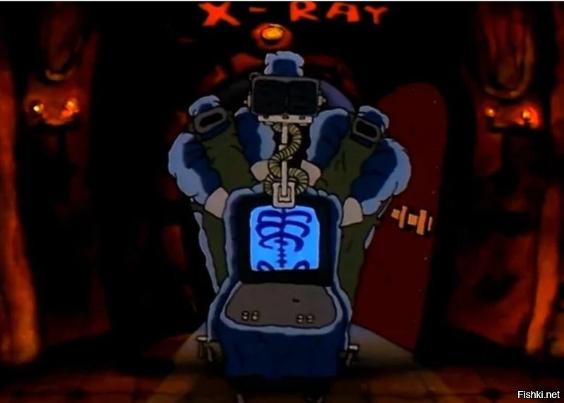 Хм... А разве с открытой раной к рентгенологу надо? 
Вроде как, сначала кровь остановить.  

_______

С 10:23.