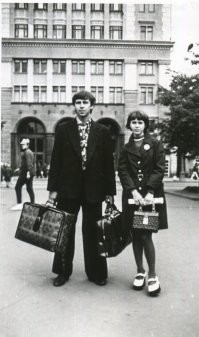 Станция метро Аэропорт. Москва. 11 августа 1975г.