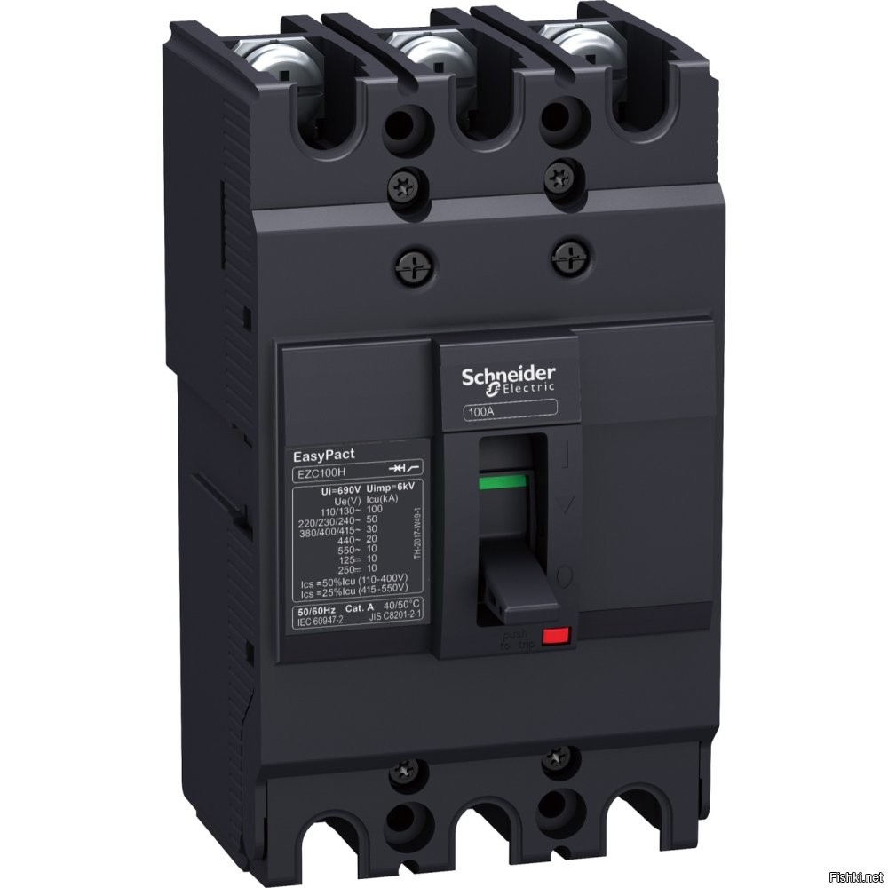 Там может быть автомат, а не рубильник, просто ручка выведена отдельно