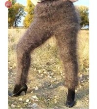 Лыжница в Сан-Валли нормально, так утеплилась