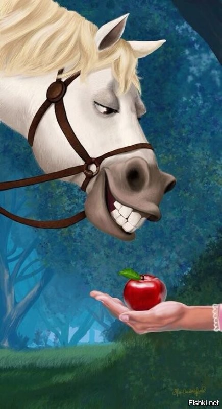 Так это же Рапунцель и конь Максимус