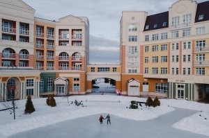 Когда очень хочется поиграть в хоккей — каток появляется во дворе