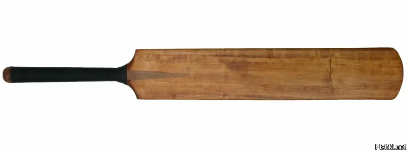 Как-то слабовато...  Вот битой от лапты или крикета - вот там нормально.