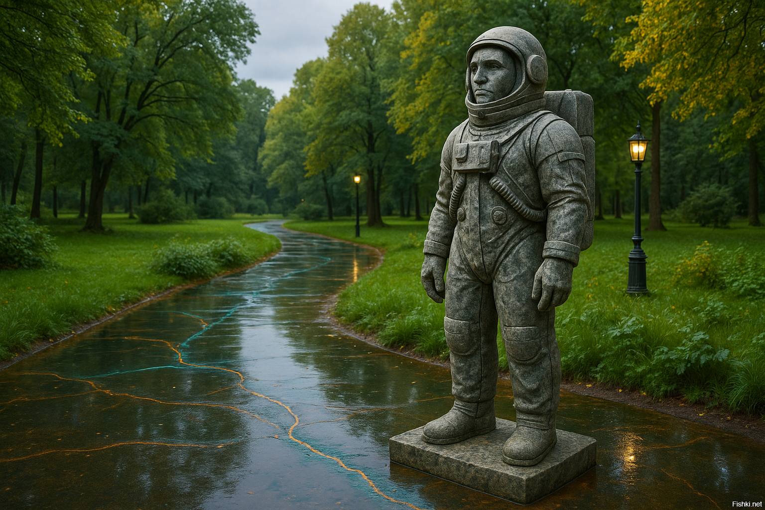 Это потому что признавать творческую силу ИИ в широких социально-общественных кругах - считается маргинальным/недостойным поведением. И искусство скульптурной лепки "пока ещё" остаётся человеко-творчеством и поэтому все должны любоваться и восхищаться.