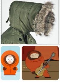 Открыла Америку. 
Так носят, когда холодно, но нет сильного ветра. 

А если холодно и ветер, то застёгивают полностью.