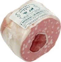 Это не кусок мяса, это язык. Колбаса так и называется "Языковая".