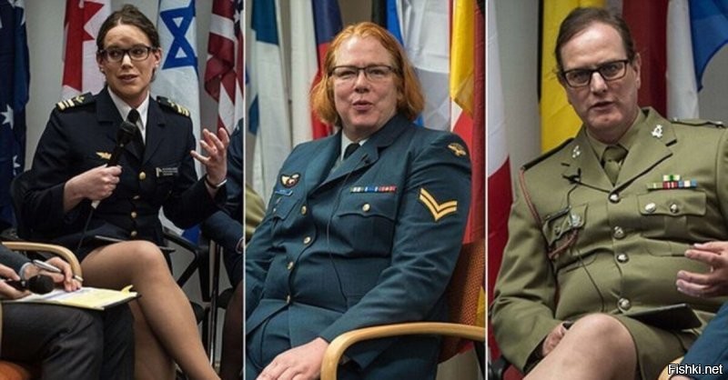 Ну этот хоть старался!
А вот - европейские министерки - вряд ли!