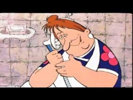 Большая тарелка улыбатора