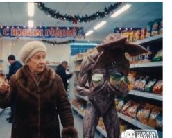 Потому, что тележку брать нужно! 
Ну или корзину.