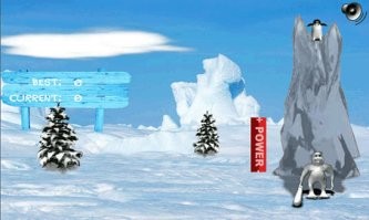 Пингвин в Антарктиде едва не уплыл в океан на отколовшейся льдине