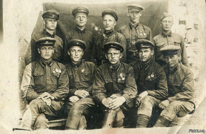 Красноармейцы связисты. 1938г.