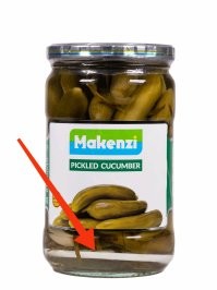 Банка с огурцами продается уже с этой штукой внутри.