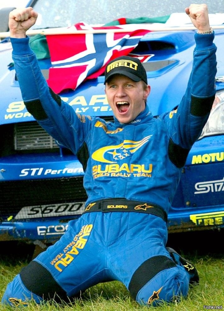 Машина Чемпиона Мира 2003 Петтера Сольберга. Последняя чемпионская Subaru.