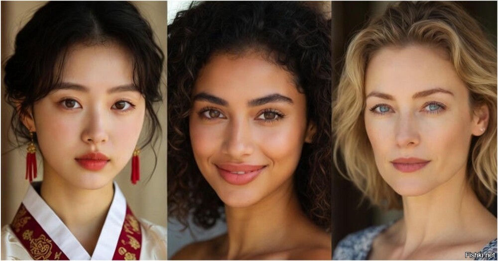 Да, изображение по этой ссылке создано с помощью искусственного интеллекта.
Это подтверждается несколькими характерными признаками, типичными для современных нейросетей (таких как Midjourney или DALL-E):
Основные признаки ИИ:
Текстура кожи и поверхностей: Изображение имеет характерную «сверхгладкость» и мягкое свечение, которое редко встречается на реальных фотографиях без глубокой ретуши.
Анатомические и мелкие ошибки: ИИ часто допускает неточности в сложных деталях   например, в структуре радужки глаз, переплетении волос или мелких узорах на одежде, где линии могут сливаться нелогично.
Освещение: Свет часто выглядит «идеализированным», но при этом тени могут не полностью соответствовать источнику света.