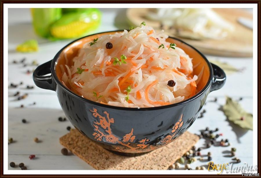 Капустки ещё к этому роскошеству...