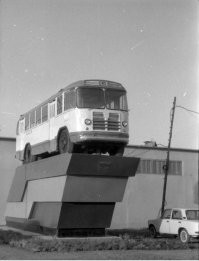 У нас он заслужил постамент. До сих пор стоит.
И именно мой маршрут. ))