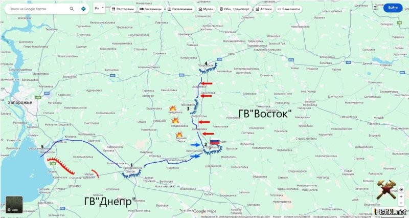 Группировка "Восток" активизировалась по всему фронту от Зеленое-Варваровка до Даниловка-Андреевка, но кроме района  Гуляй-поля. Сегодняшнее освобождение н.п.Братское как раз результат этих действий.
А вот у Гуляй-поля наоборот, инициатива у противника, он стянул сюда штурмовые полки и беспрерывно атакует, пока ВС РФ окончательно не дочистили внешние укрепления города. 
Задача ВСУ выиграть время и максимально долго не сдавать Зализничное.