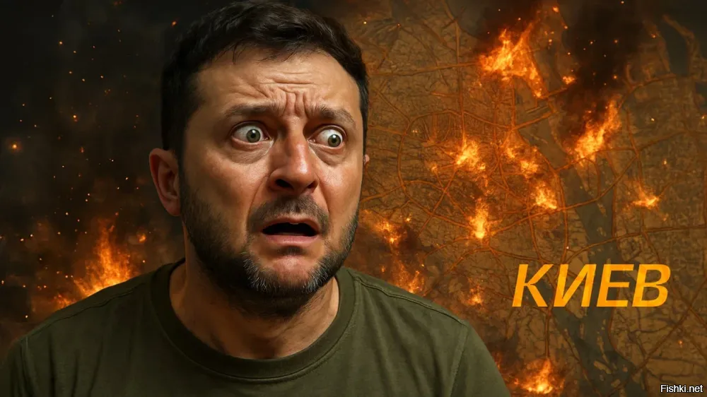 "Сегодня ночью может произойти новый массированный удар России, - заявил Зеленский", -