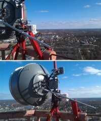 Дагестанский электрик показал условия своей работы на высоте