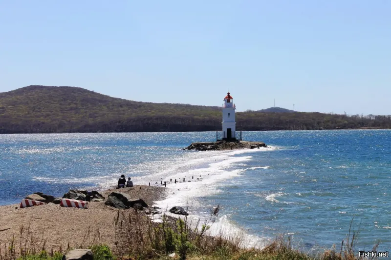 Маяк Эгершельд- одна из "визитных карточек" г.Владивосток.