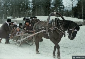 Афигеть какое чп. 
1981 года. Архангельская область. Гарнизон Катунино. Проводы русской Зимы (Масленница). Покатушки на лошадях в санях. За рулём ученик 8 класса. В санях мои одноклассники того же возраста. 
Ну выпадали иногда. Иногда останавливались подобрать. А если кто то был не очень трезвый могли и просто с саней выкинуть.