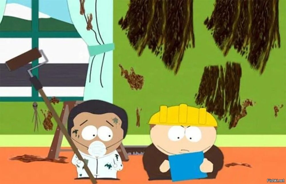 Долина после НГ подготавливает хату для сдачи.