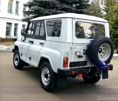 Уфф...ну значит точно - не поцарапали )) Был свидетелем аварии - в "козелок" сзади въехала какая-то иномарка - у нее все плохо - оторвано правое крыло, погнут капот и фарш полный под ним , правое колесо ушло в строну, парит пробитый радиатор...а на "козле"  чуть погнут левый задний  бампер