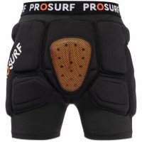 Защитные труселя с пластиком под копчиком и практичнее и внетраску катать не мешает.