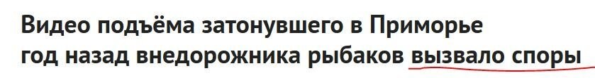 Простите, я что-то не понял, какие споры вызвало видео. Или имеются ввиду споры грибов, папоротников, водорослей? Ситуация, конечно, страшная, но это не первый случай и, к сожалению, не последний. Как говорится: - "Не знаешь броду, не суйся в воду".