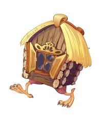 Избушка там на курьих ножках...