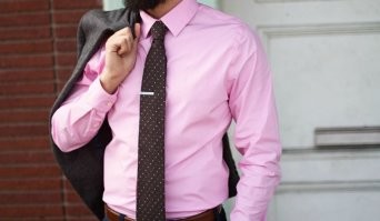 И мужские розовые рубашки?