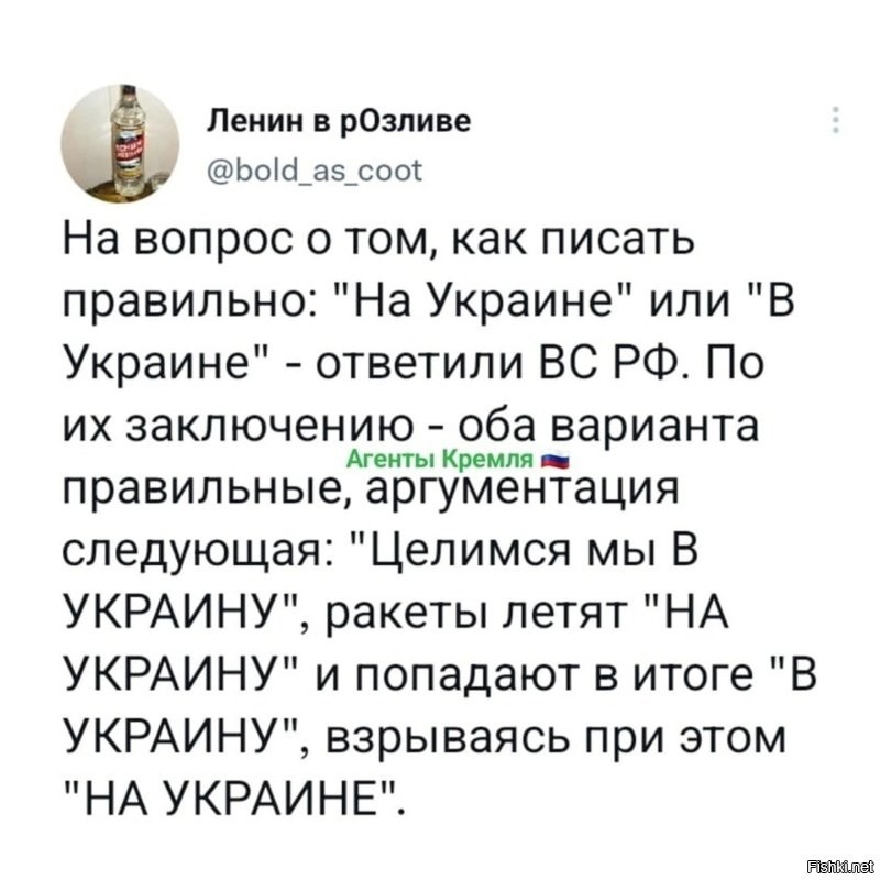 Родина на русском пишется с большой буквы. 
И не В а НА Украине. .
Переводи правильно.
