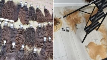 Судя по фото, он делал протезы лисичкам, которые потеряли свои хвосты