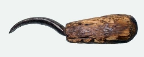 А это кочедык! Что б лапти плести.