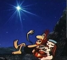 «Любимая, я тебя поведу к самому краю Вселенной!
 Я подарю тебе эту звезду, светом нетленным будет
 она озарять нам путь в бесконечность…»*