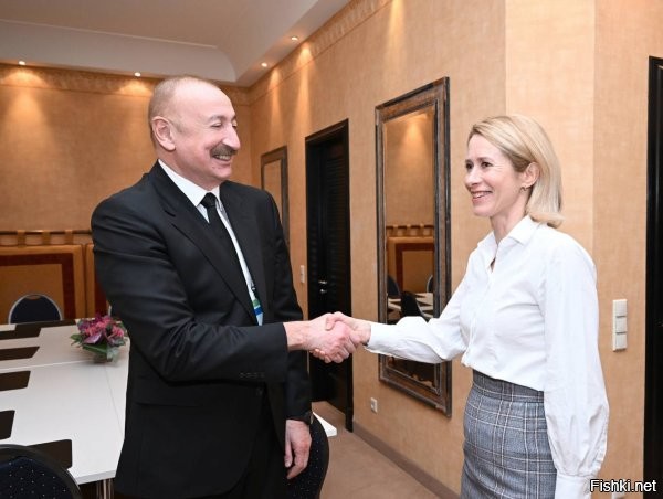Президент Азербайджана и Кая Каллас обсудили возможности сотрудничества с Евросоюзом



В рамках Мюнхенской конференции по безопасности состоялся диалог между президентом Азербайджана Ильхамом Алиевым и верховным представителем Европейского союза по иностранным делам и политике безопасности Каей Каллас. Как сообщает официальный сайт азербайджанского лидера, стороны затронули вопросы взаимодействия между Баку и Брюсселем, а также перспективы установления мира на Южном Кавказе.

В ходе переговоров участники обменялись мнениями относительно дальнейшего развития партнерских связей Азербайджана с Евросоюзом и обсудили пути достижения прочного мира и стабильности в регионе. Кая Каллас подтвердила нацеленность ЕС на углубление отношений с Азербайджаном, отметив успешное сотрудничество в энергетической сфере. Было особо подчеркнуто значительное содействие Баку в вопросах обеспечения энергобезопасности европейских стран. Кроме того, внимание было уделено широким перспективам для совместной работы в транспортной отрасли.


Алиев обсудил будущее сотрудничества Баку и Евросоюза с чухонкой Каллас? - Азеру не противно было такое общение?
