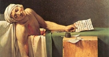 Помню эту иллюстрацию в учебнике истории 40 лет назад (наверное класс 6-7) .
Было удивительно видеть подобное у учебнике и не понятно . Так как текста по картине не было а Гугли и интернетов ещё не было .