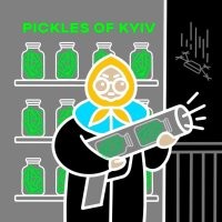 а что ж банку не метнул?