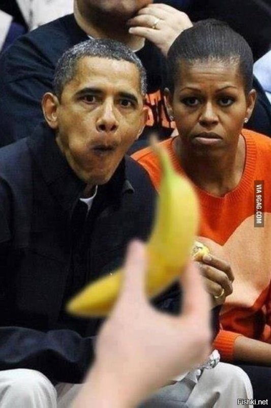 В банан они верят)