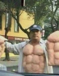 Эк его плющит...