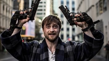 да гарри сменил палочку на пистолеты