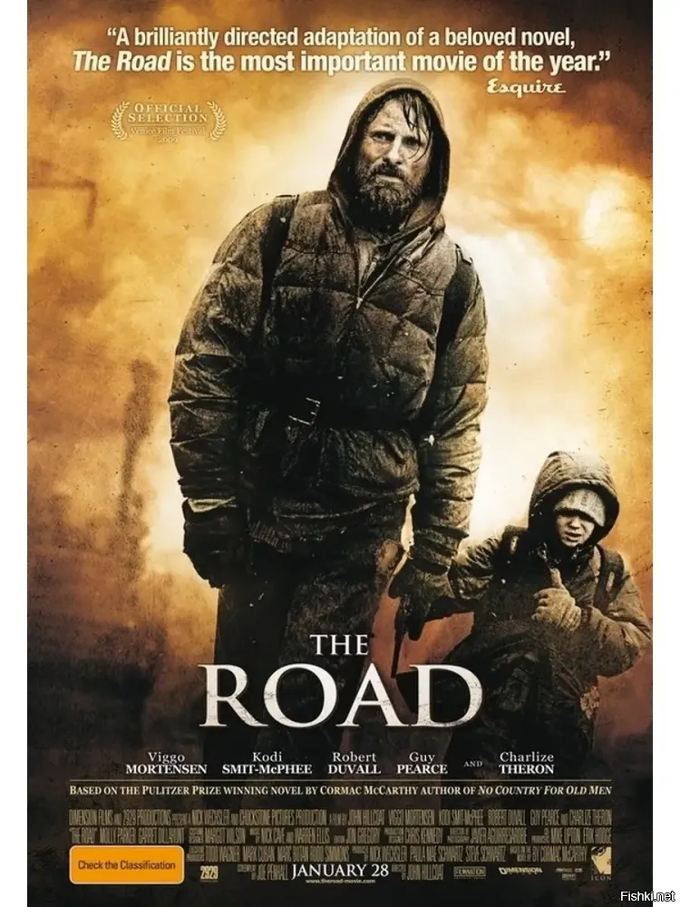 Странно, что никто не вспомнил "Дорогу" с Вигго Мортенсеном.

.