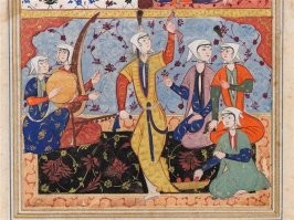 А предки чего-то к музыке нормально относились.
Фанаты великолепного века вспомнят, как визирь на скрипке по ночам играл.