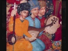 А предки чего-то к музыке нормально относились.
Фанаты великолепного века вспомнят, как визирь на скрипке по ночам играл.