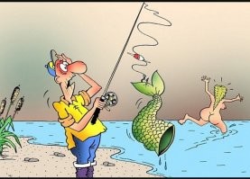 Каннибализм бы был, если русалку, русалка съела.