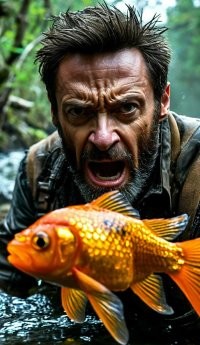 Росомаха стащила часть улова рыбака на Камчатке