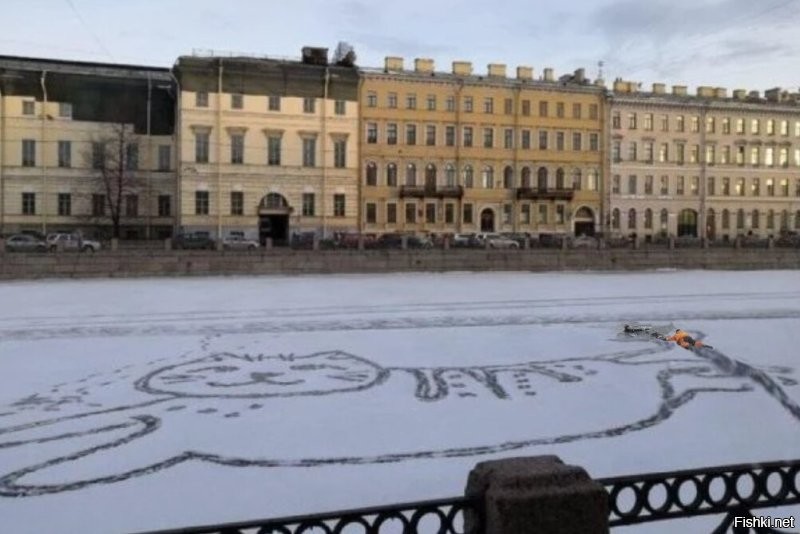 Картины снегом