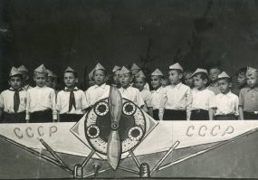 Пионерский лагерь Тучково. Московская область. 30 июня 1958г.