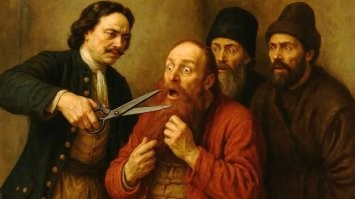 Эх Петра на дикарей нет! Тот и резал и налог на бороду брал!